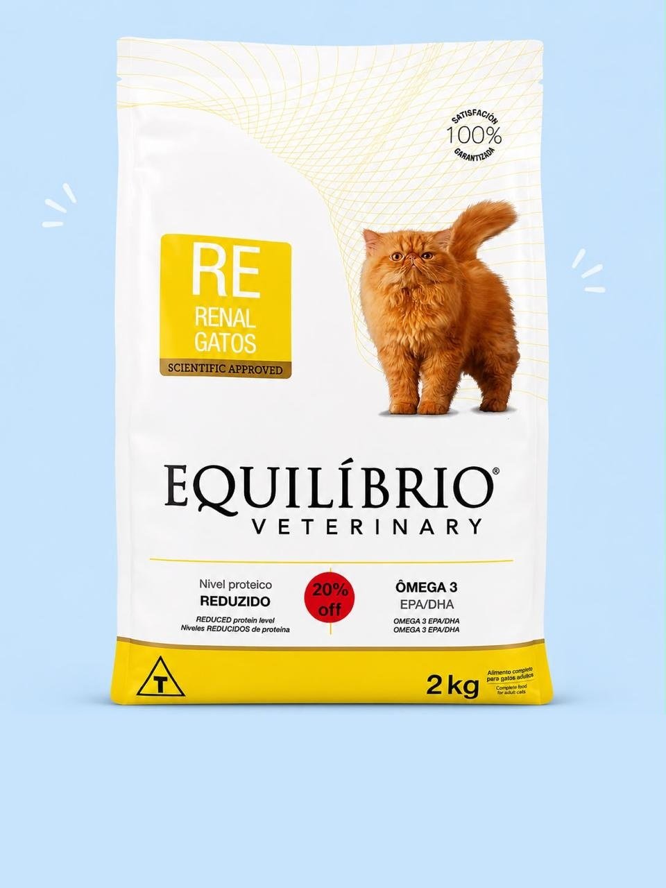 Equilíbrio Renal para gatos 2 kg